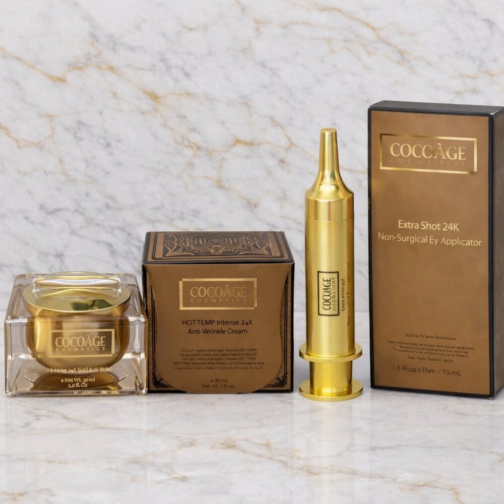 24K Power Pair Bundle ✨ Intense Anti-Wrinkle Cream + Extra Shot Eye Applicator